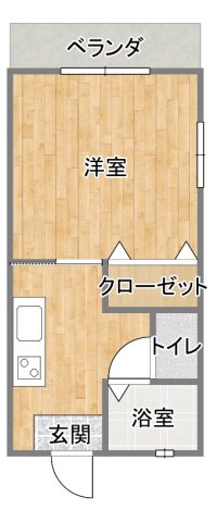 ハイツ柳の間取り