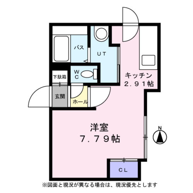 プレジールの間取り