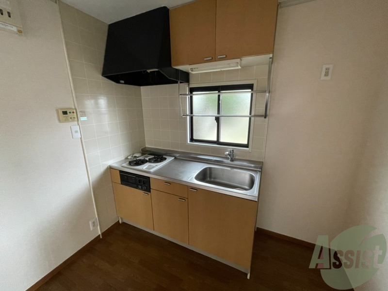 キッチン　キッチンスペースも広く冷蔵庫等も問題なく設置出来そうですね。