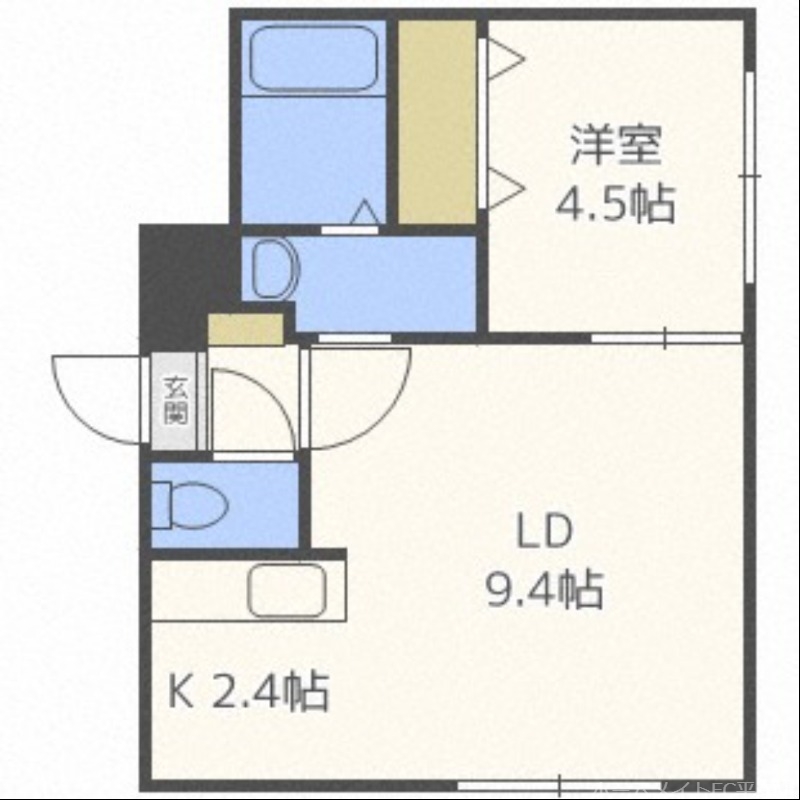 Elvita(エルヴィータ)の間取り