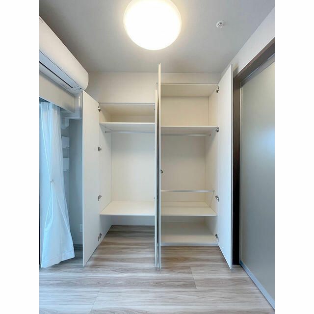 収納　十分な収納スペースがあります