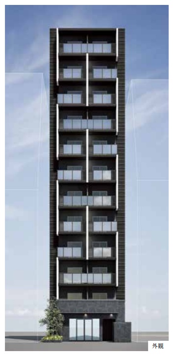 建物外観　コンフォリア・リヴ桜川ソルテラス