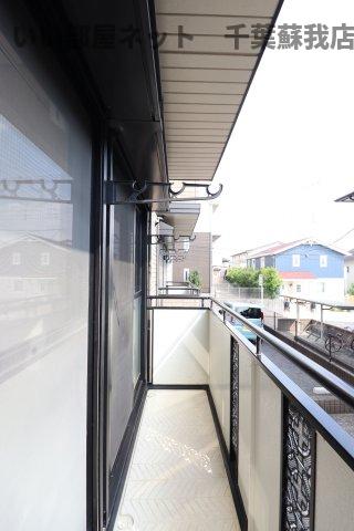 バルコニー　バルコニー付きです