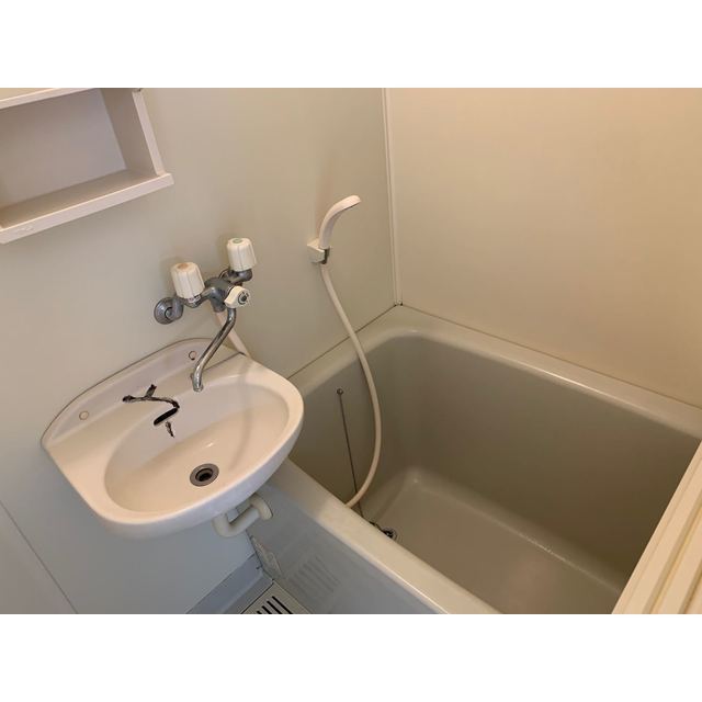 バス・シャワールーム　内装は落ち着いています