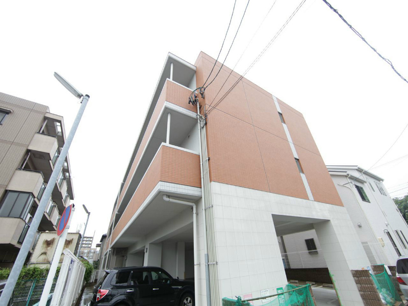 建物外観　外観　オートロック　外壁タイル張り