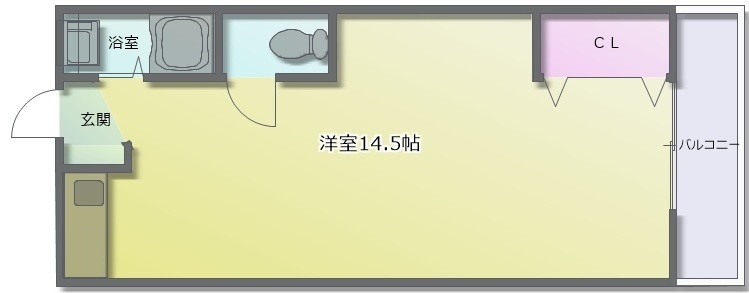 大宮マンションの間取り写真