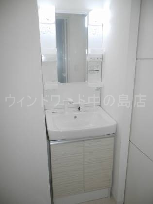 洗面設備　詳細は、ウィンドワード中の島店までご相談下さい。