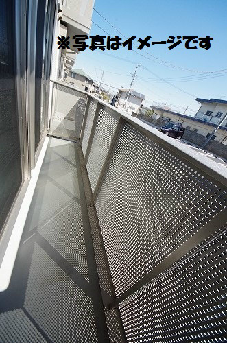 バルコニー　南向き