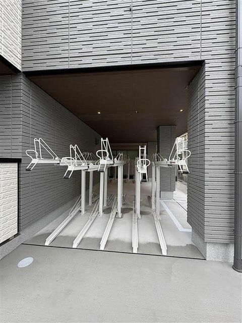 駐車場　駐輪場です