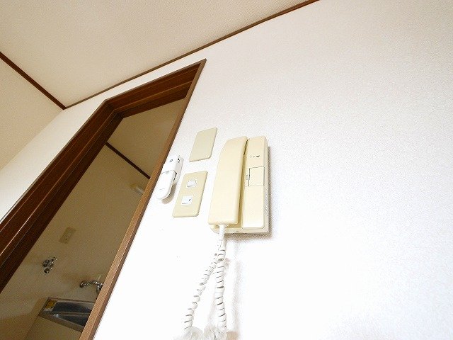 セキュリティ　インターホンです。