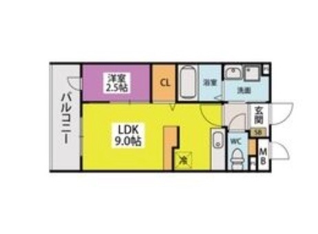 グランソレイユ博多南の間取り写真