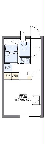 レオパレス火切塚IIの間取り