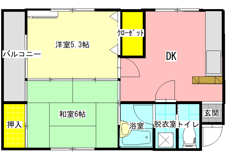 サンレモの間取り