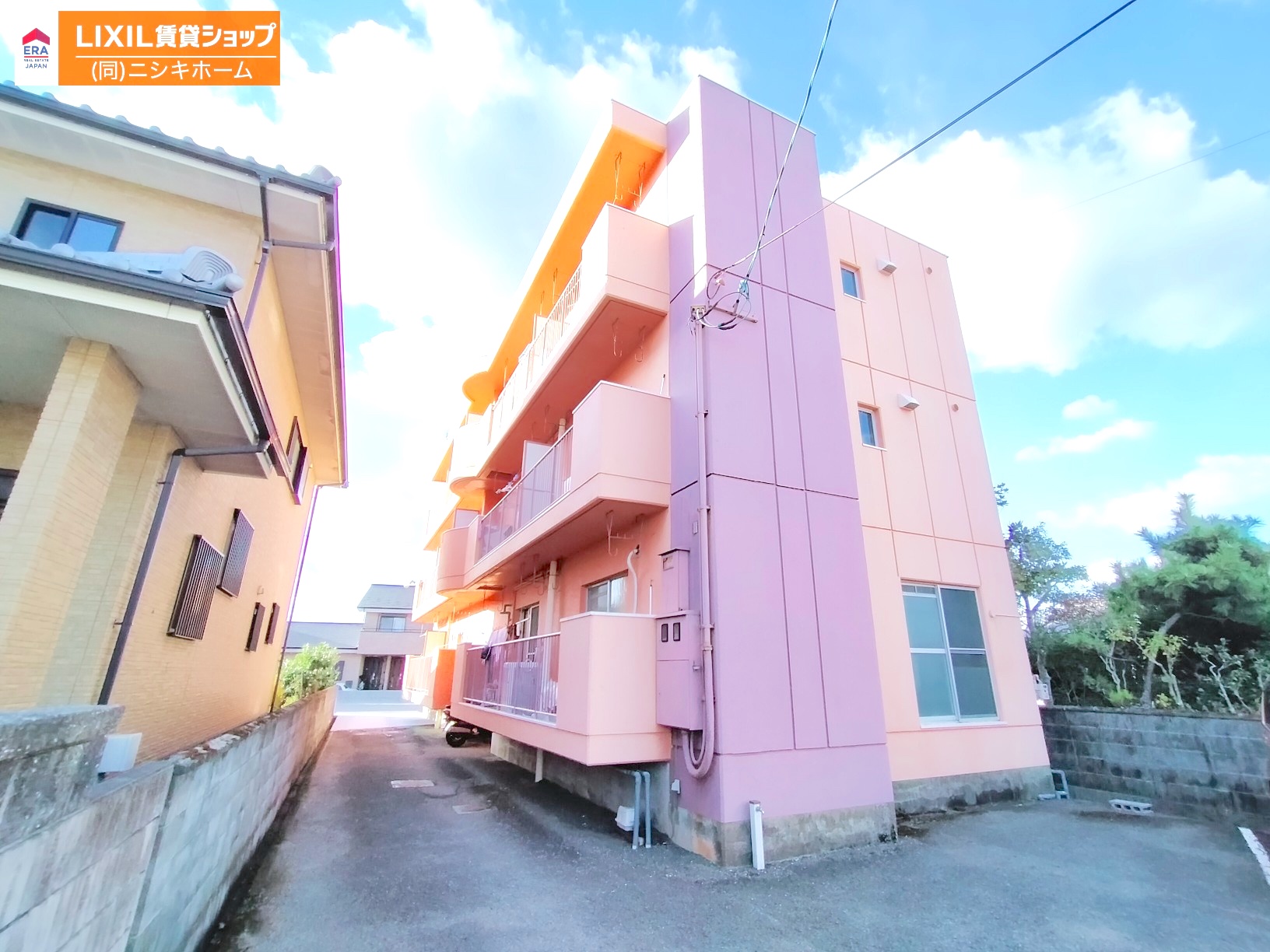 古川マンションの外観写真