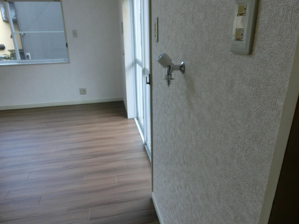 洗面設備　室内洗濯機置き場
