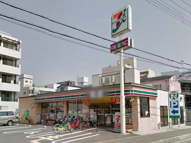 コンビニ　セブンイレブン大阪平野北1丁目店（コンビニ）まで395m