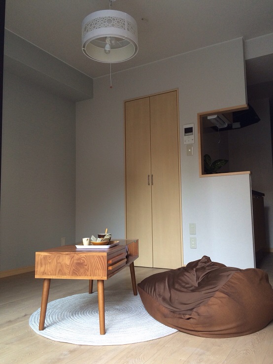 居室・リビング　コンパクトなワンルームで使い勝手がいいです