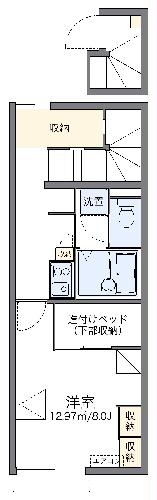 レオパレスリベラベントIの間取り