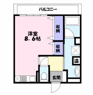 姫路市南車崎のマンションの間取り