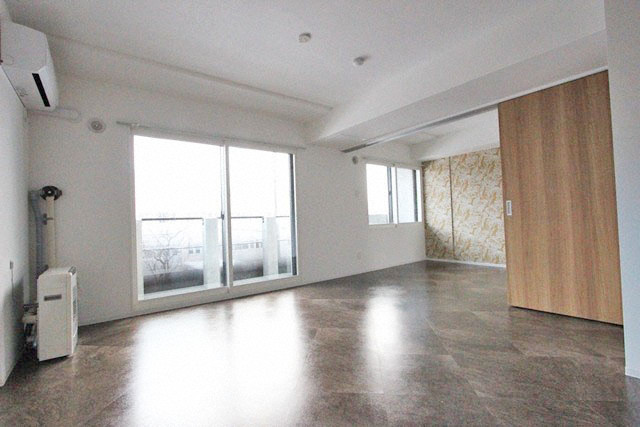 眺望　大きな窓があり明るく気持ちが良いです♪