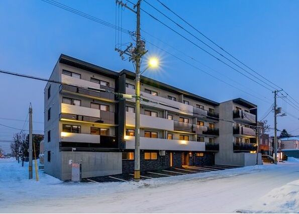 建物外観　設備充実の築浅デザイナーズマンションは一度は住みたいですね♪