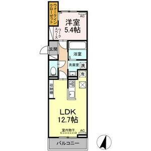 アンシャンテ中根の間取り