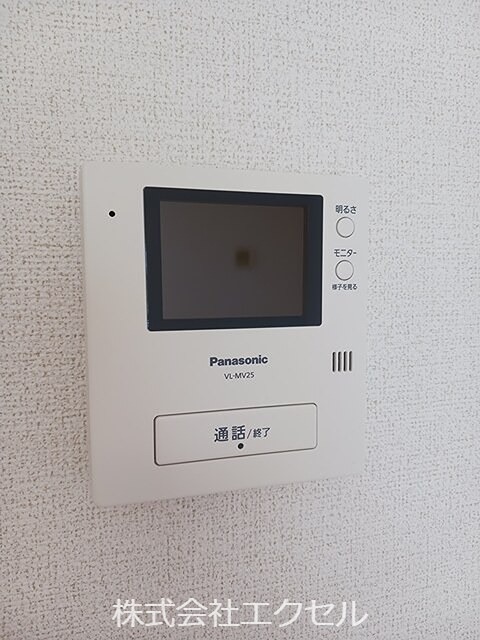 セキュリティ　来訪者の姿を確認できます。