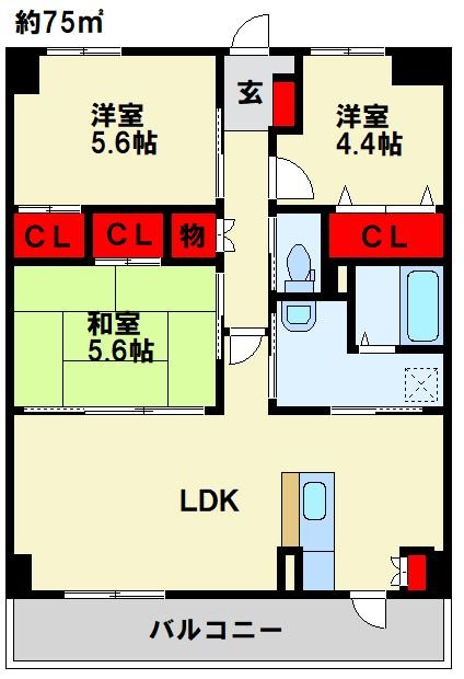 Livableなかまの間取り