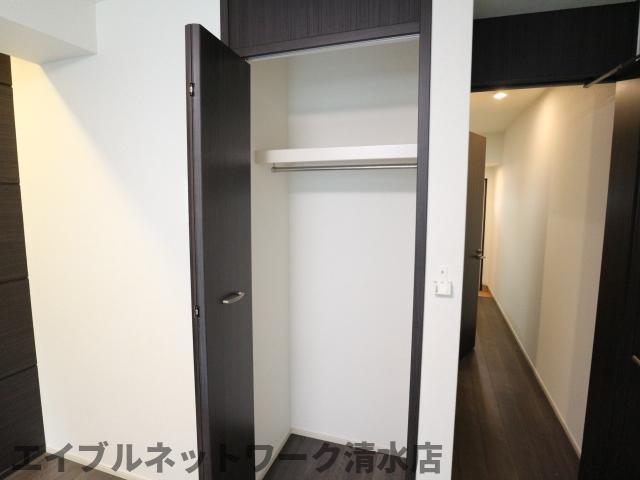 収納　たっぷりとした収納スペースです