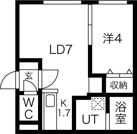 moa 317(モア)の間取り