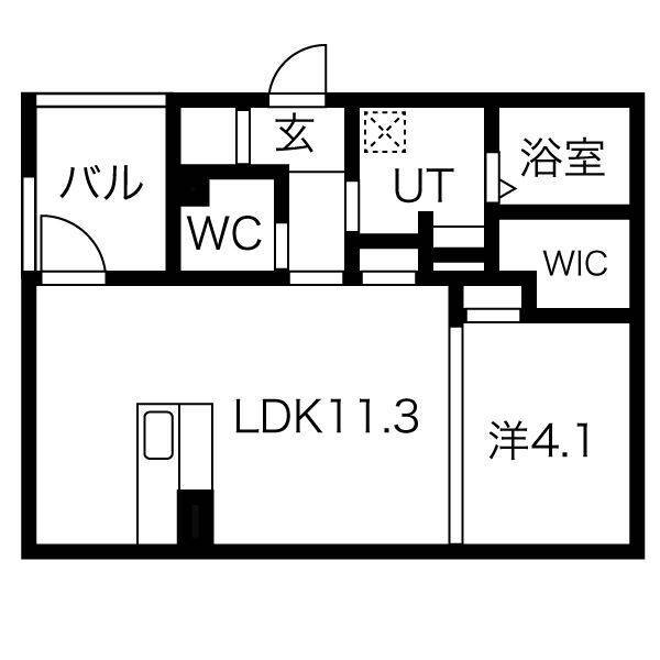 Ｓｐｒｉｎｇｆｉｅｌｄ名駅西の間取り