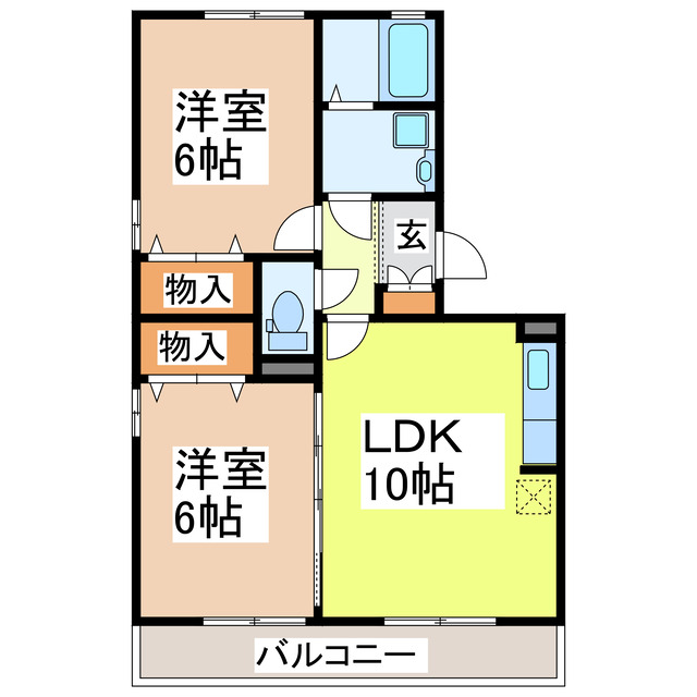 マウンテンクレストヴューの間取り