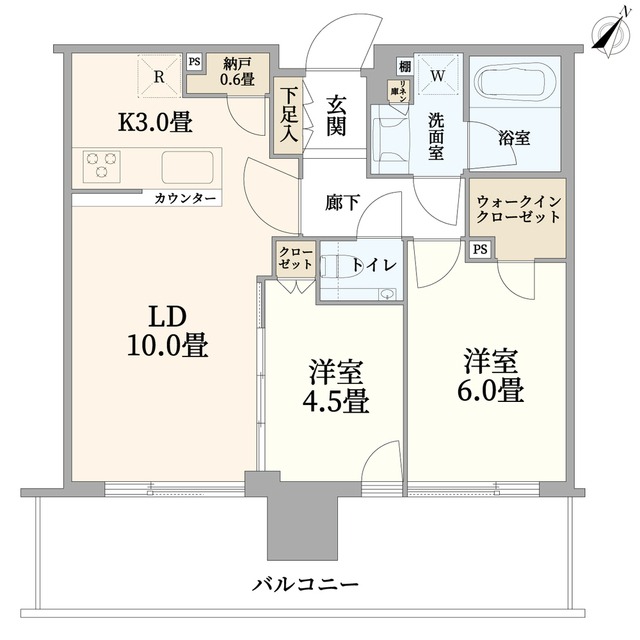 シティタワーズ東京ベイ　セントラルタワーの間取り