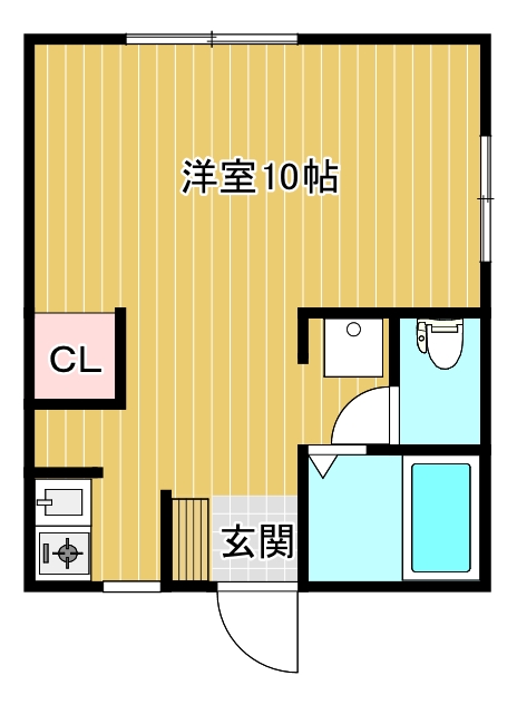 カーサ栗の木の間取り