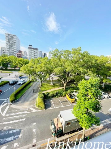 【広島市中区鶴見町のマンションの眺望】