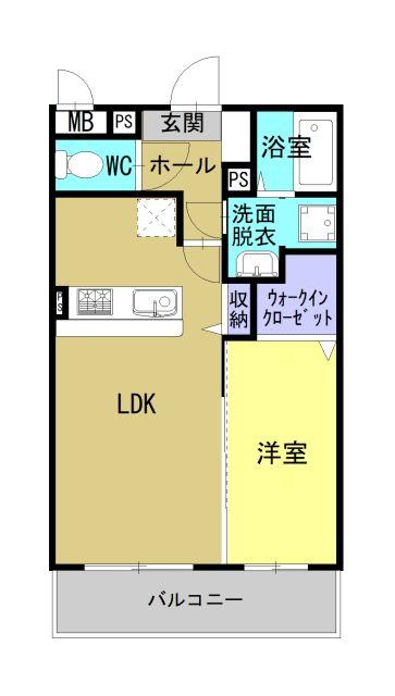 【ｖｉｖｉｅｎｄａ（ヴィヴィエンダ）の間取り】