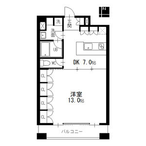 セントレイクセレブ代官町の間取り