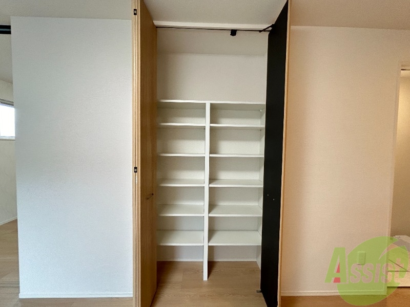 収納　収納はこんな感じ。部屋をスッキリさせましょう。