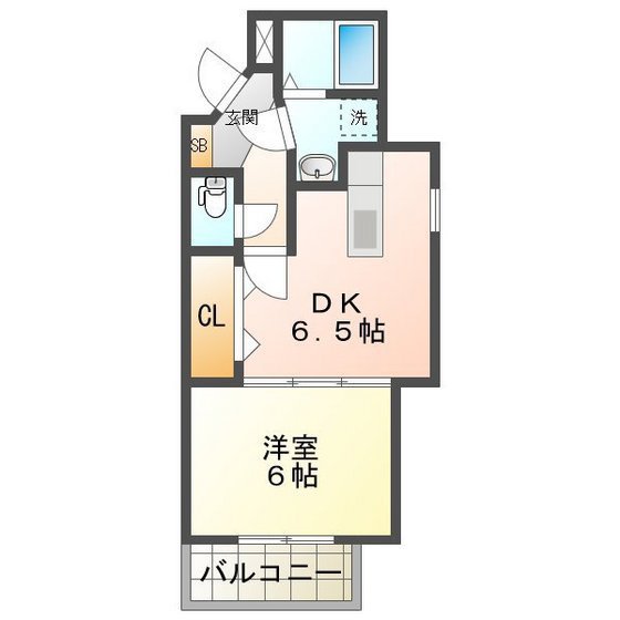 ウッドベルスクエアＡの間取り