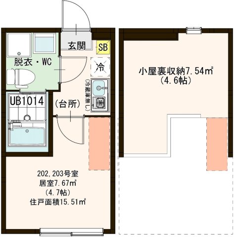 NEXSTAGE北綾瀬の間取り