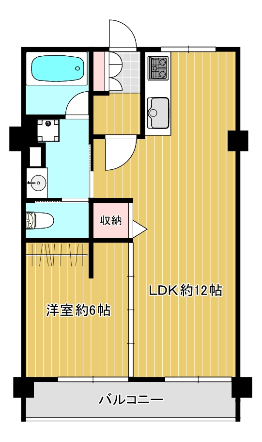 藤崎センタービルの間取り