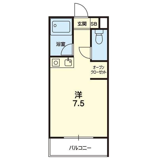 フォルム熊大前の間取り