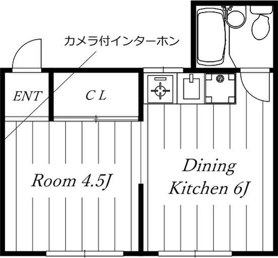 明和荘の間取り