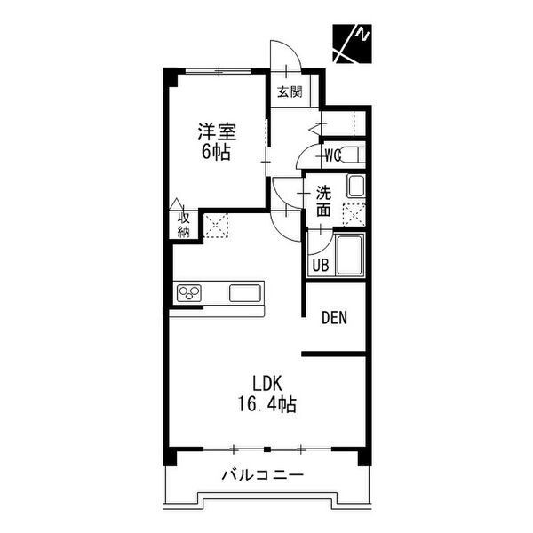 【タキマツ第3マンションの間取り】