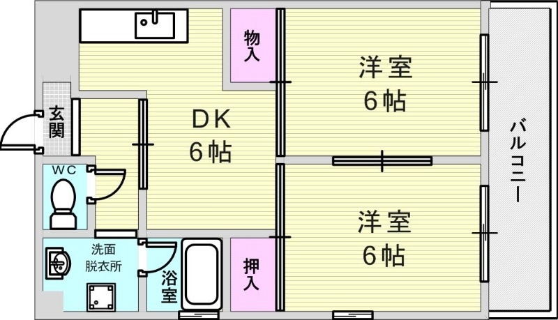 パレオーギの間取り