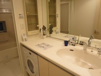 洗面設備　モデルルーム