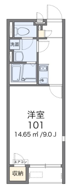 レオネクストふみつきの間取り