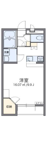 レオパレス大阪狭山IIの間取り