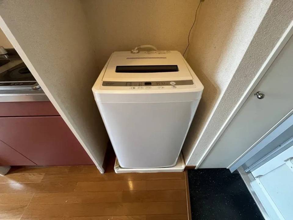 洗面設備　洗濯機置場