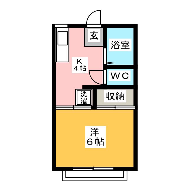 ミドリコーポの間取り